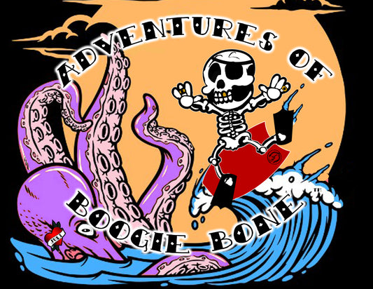 Adventures of Boogie Bone book for kids by Cartel ®